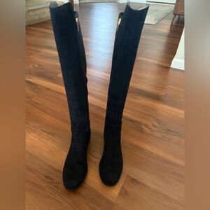 Marc Fisher Black Over the Knee Boots